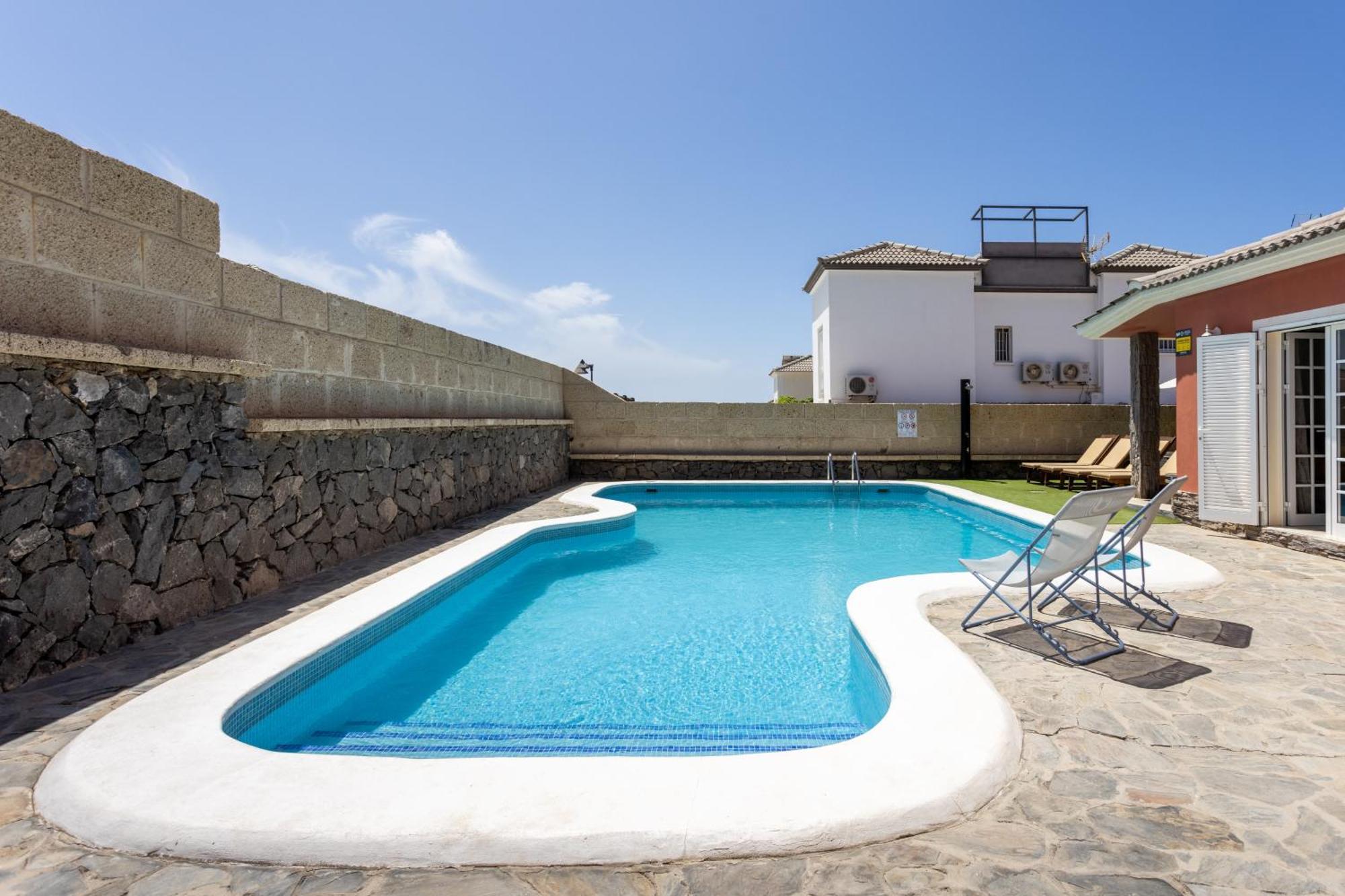 Villa Chloe Costa Adeje Tenerifesummervillas Giant Private Pool 11 Meters Long Ngoại thất bức ảnh