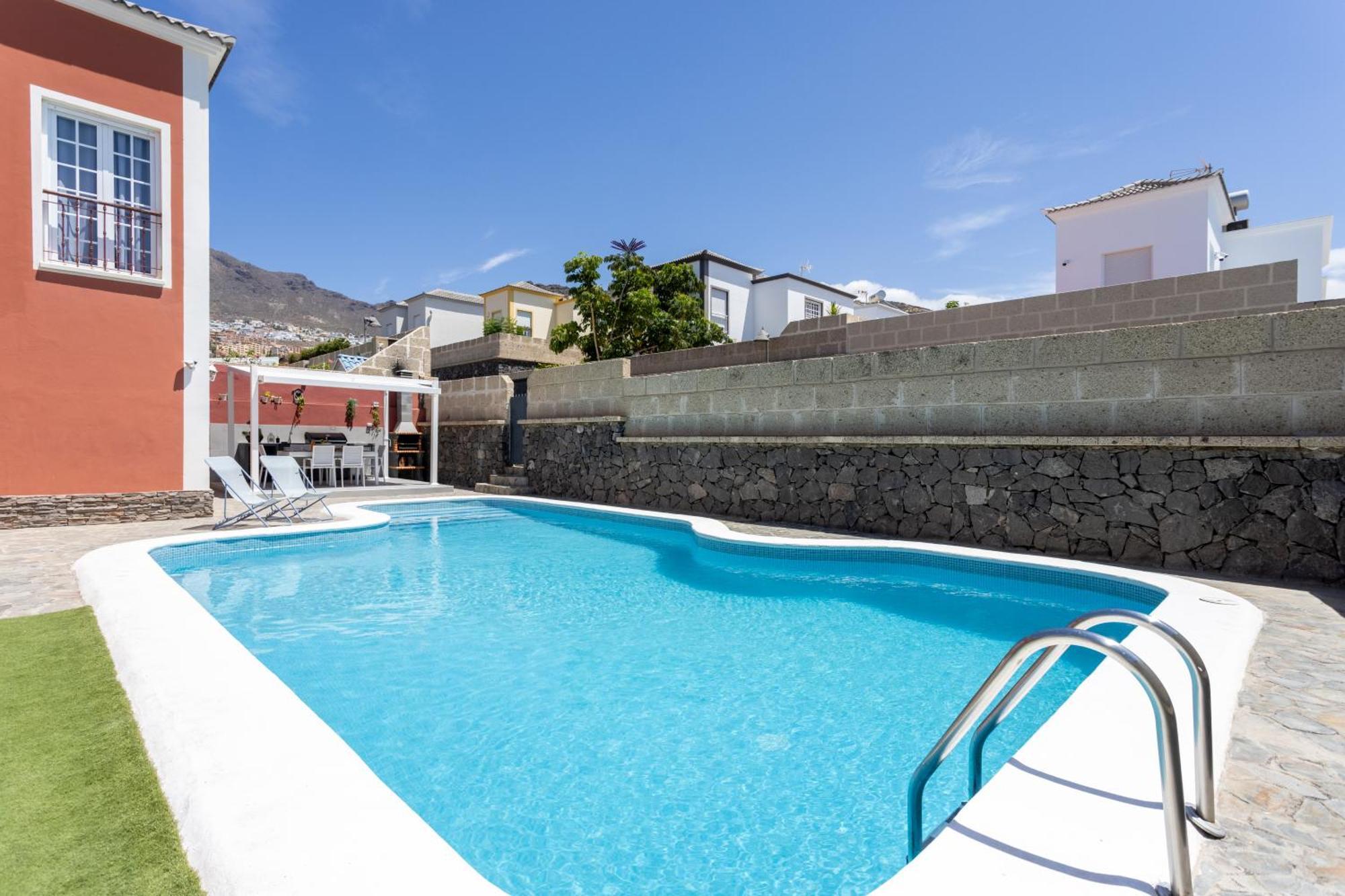 Villa Chloe Costa Adeje Tenerifesummervillas Giant Private Pool 11 Meters Long Ngoại thất bức ảnh
